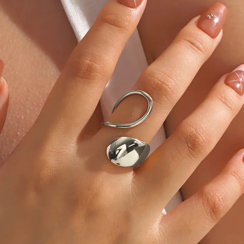 Anillo ajustable Rahsel silver